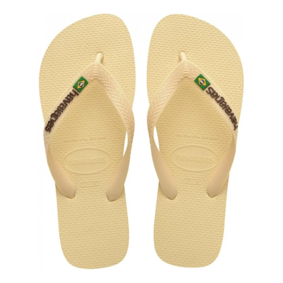 Chinelo Havaianas Brasil Logo com logo em pop-up