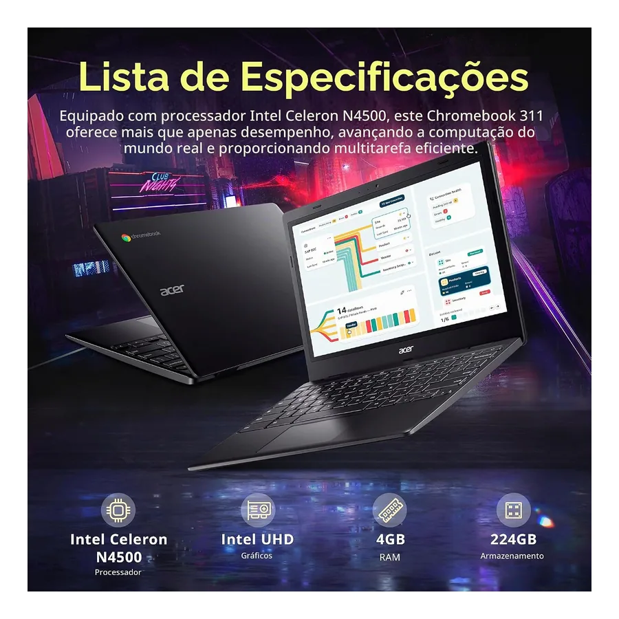 Chromebook Acer 311, imagem 4