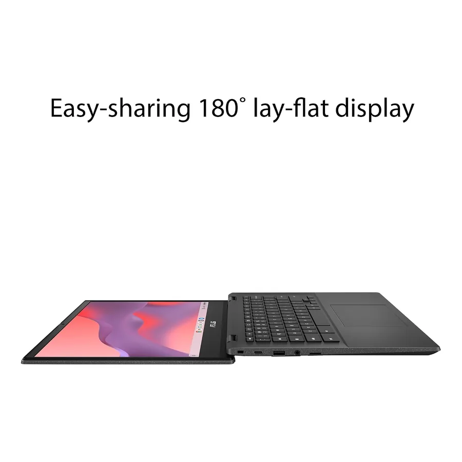 Teclado do ASUS Chromebook CM14 com proteção antimicrobiana