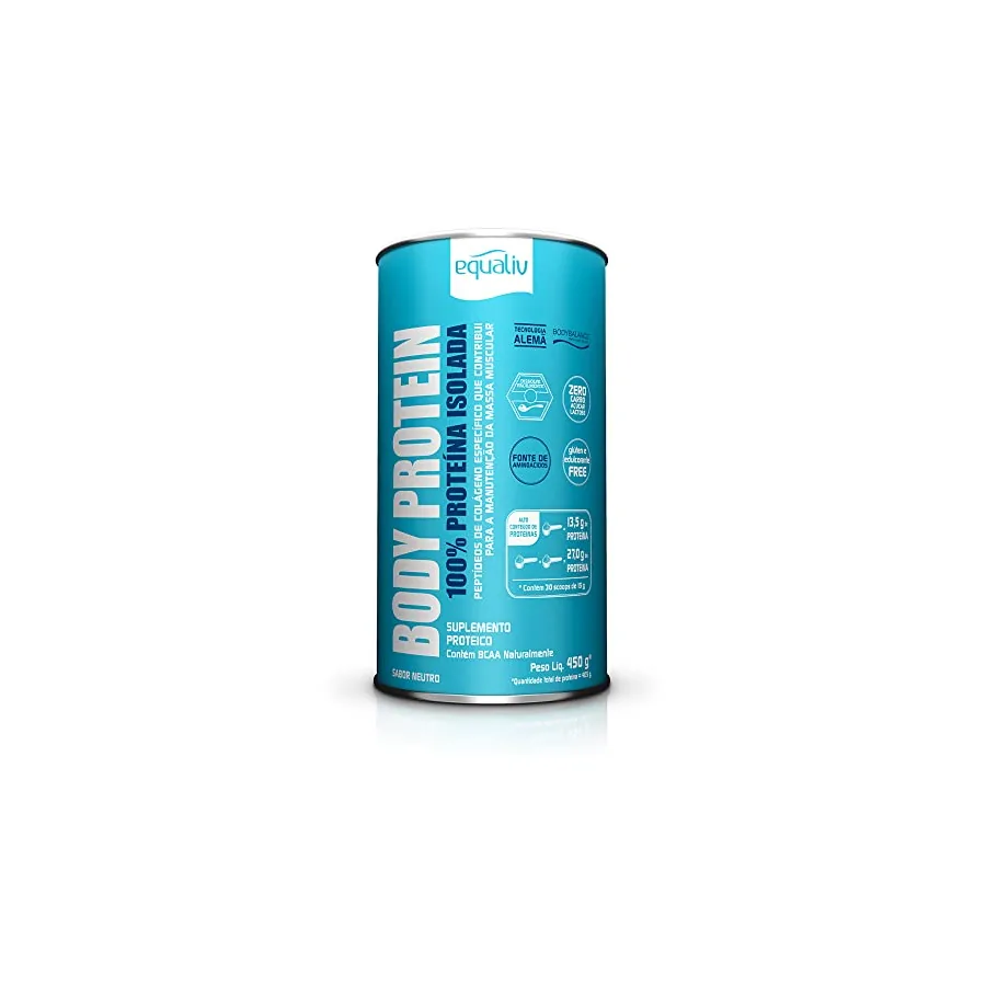 Rótulo Equaliv Body Protein