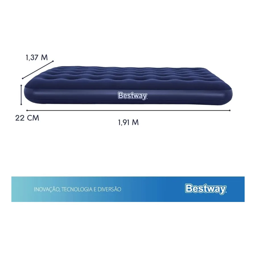 Bomba manual Bestway com bicos adaptadores
