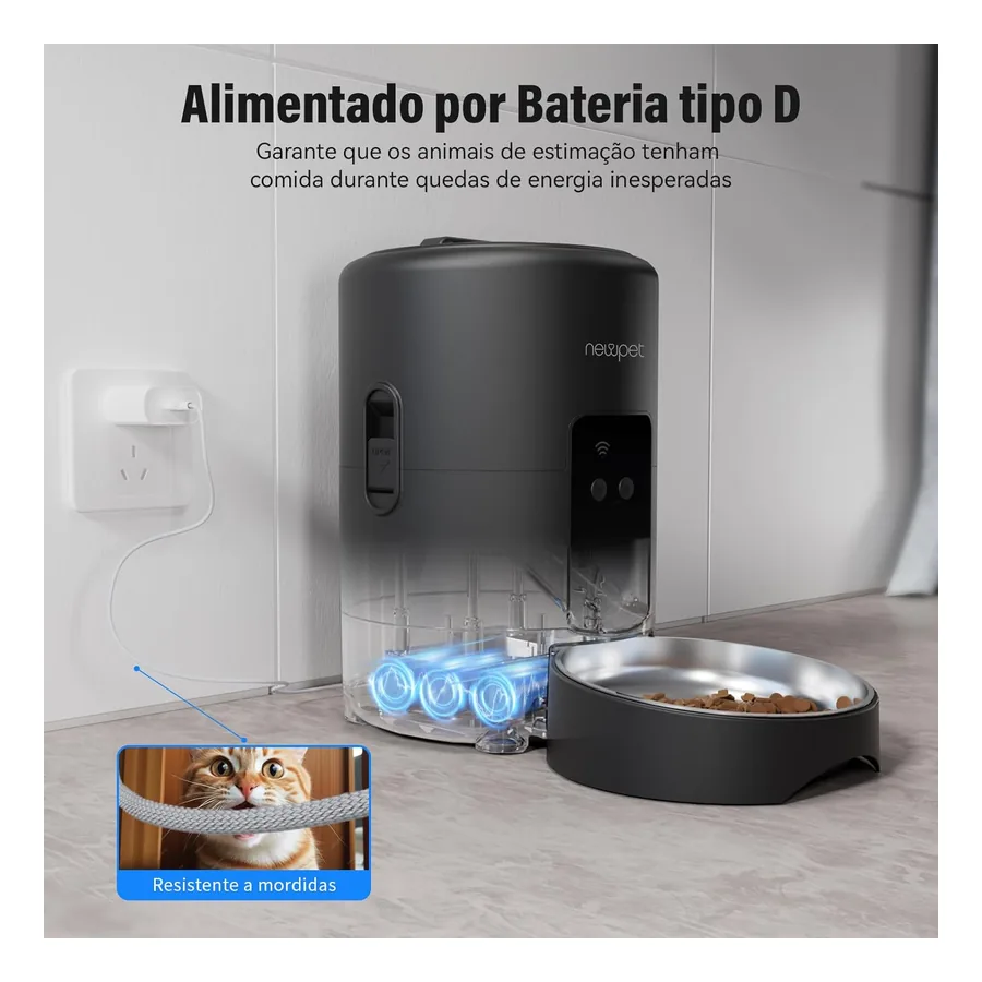 Comedouro Automático New Pet VDRBG, imagem 4