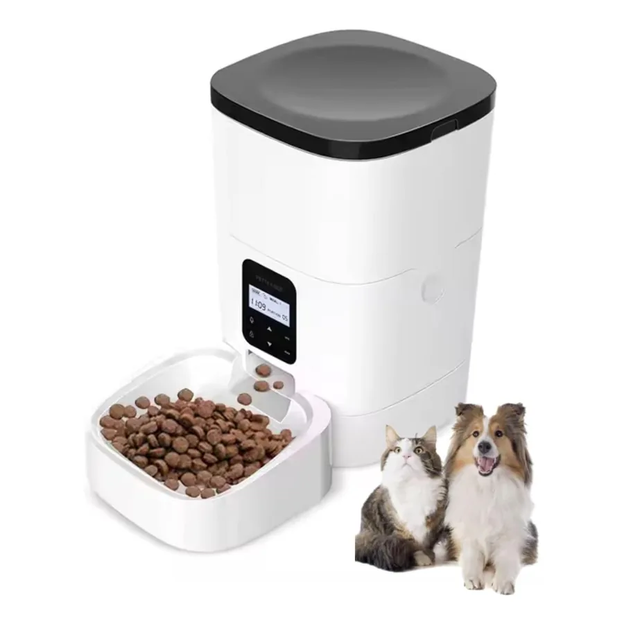 Comedouro Automático Cães2Gatos com design elevado