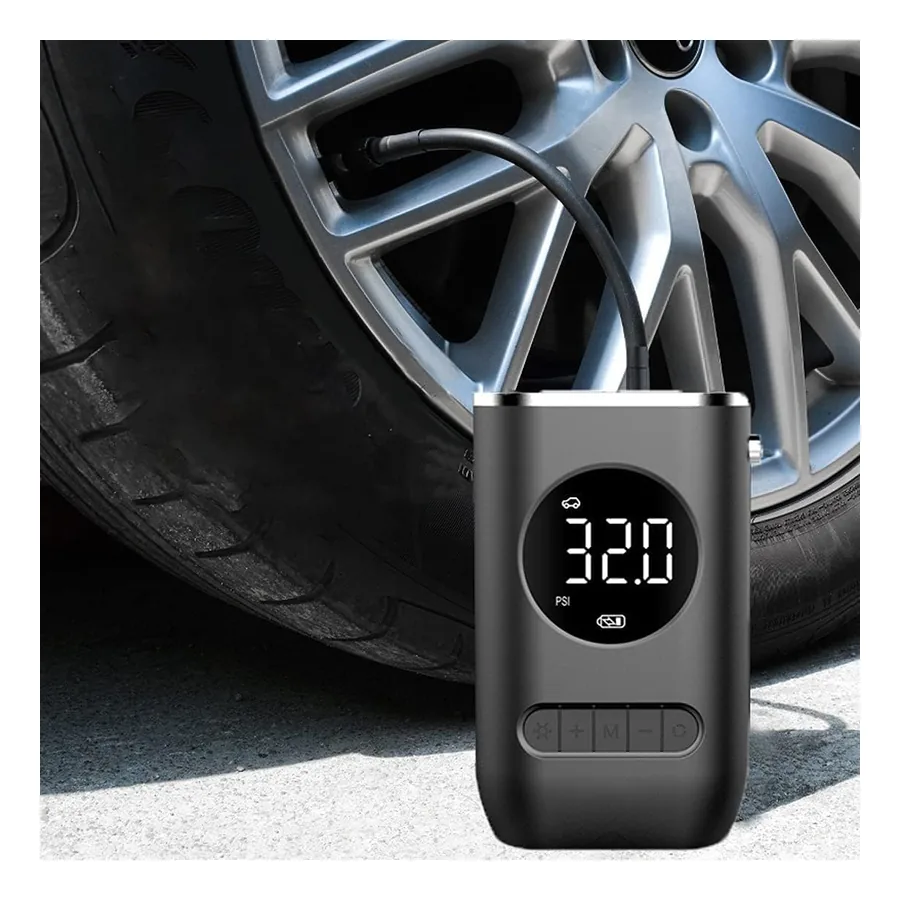 Inflador portátil Simake Mini com display LED
