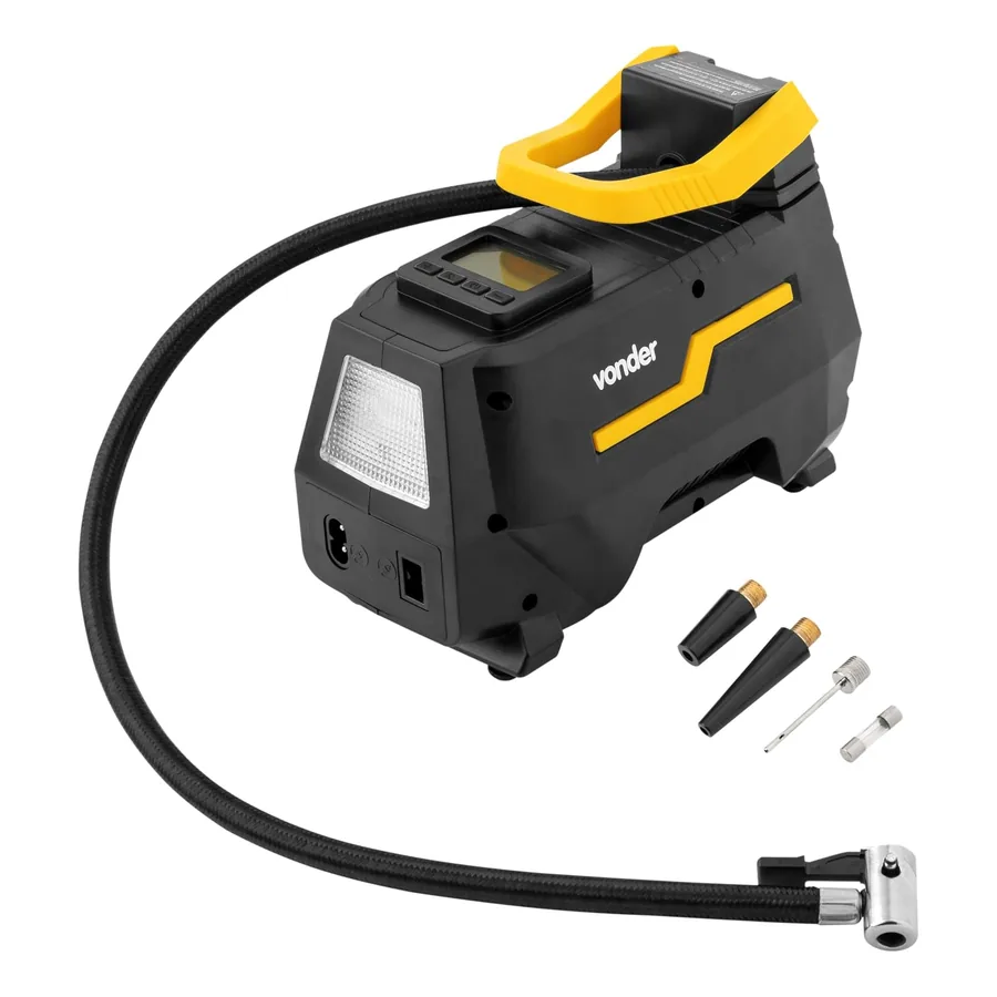 Compressor Vonder CAV150 com mangueira e bicos