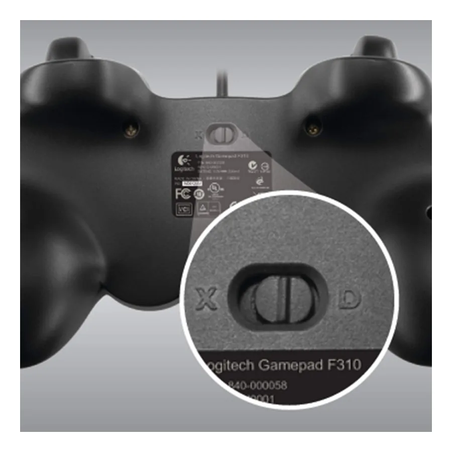 Logitech F310 D-pad