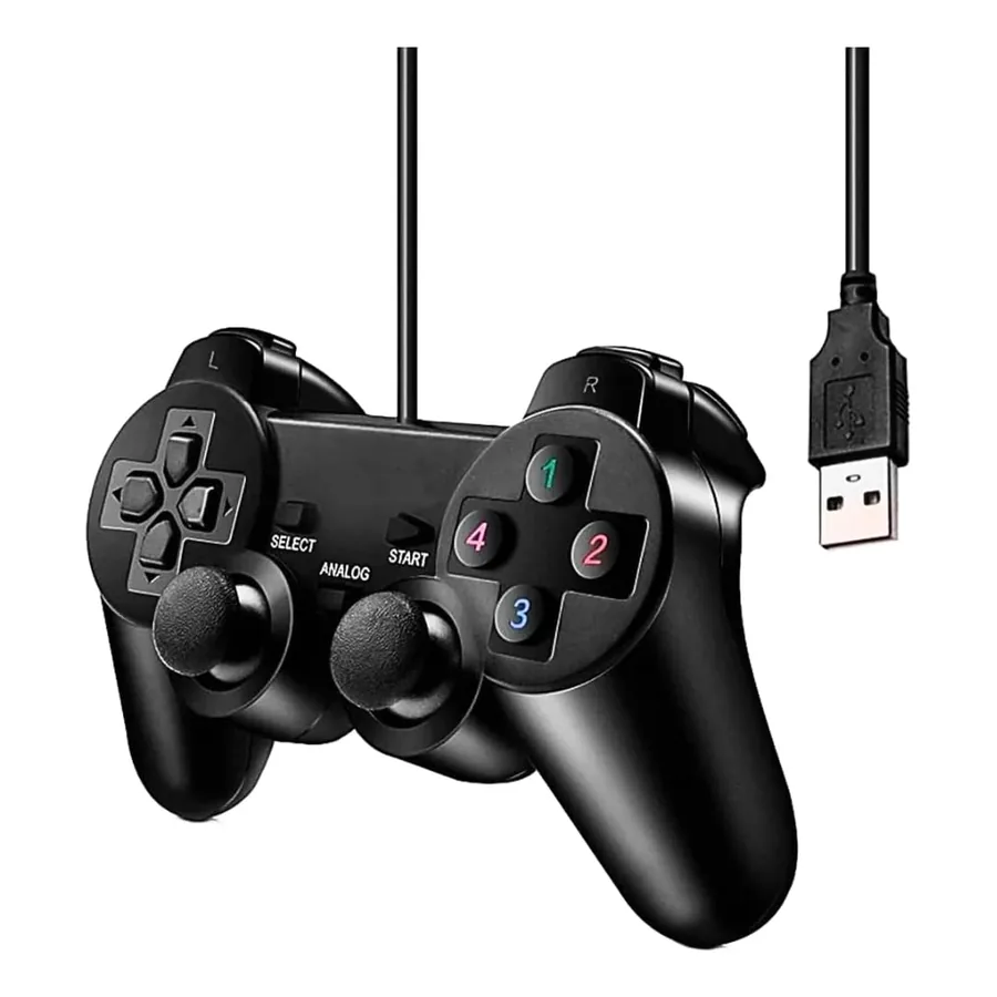Controle Feir Dualshock preto