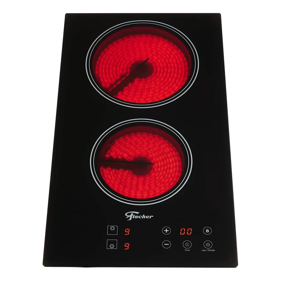 Cooktop Fischer 73474 vitrocerâmica preto