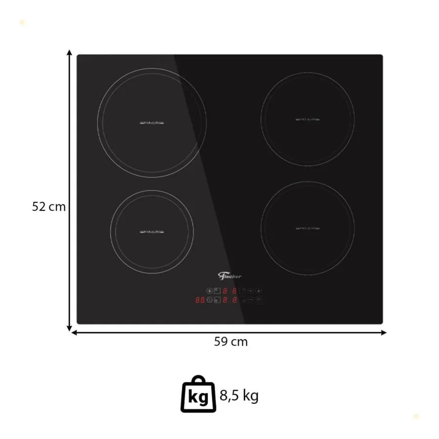 Cooktop de Indução Fischer 33243-89825, imagem 4