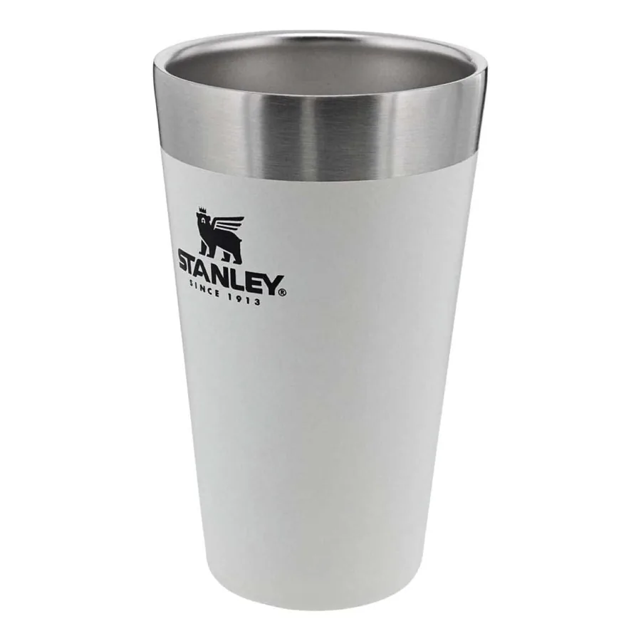 Copo Stanley Classic Stay Chill Polar branco 473 ml