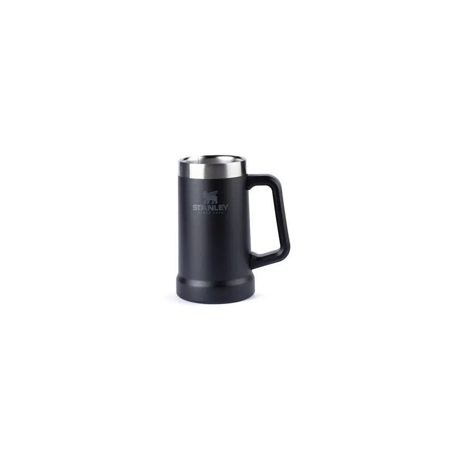 Caneca Stanley Big Grip Black em aço inox 709 ml