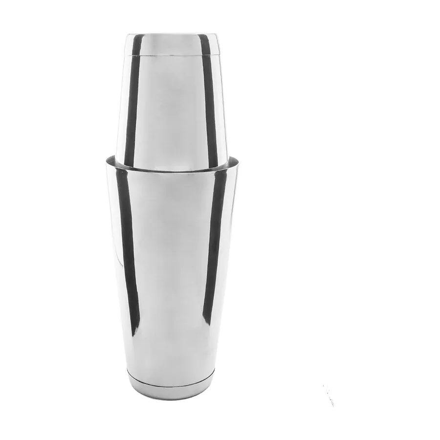 Coqueteleira Lyor Profissional forma Boston inox 26,5 cm