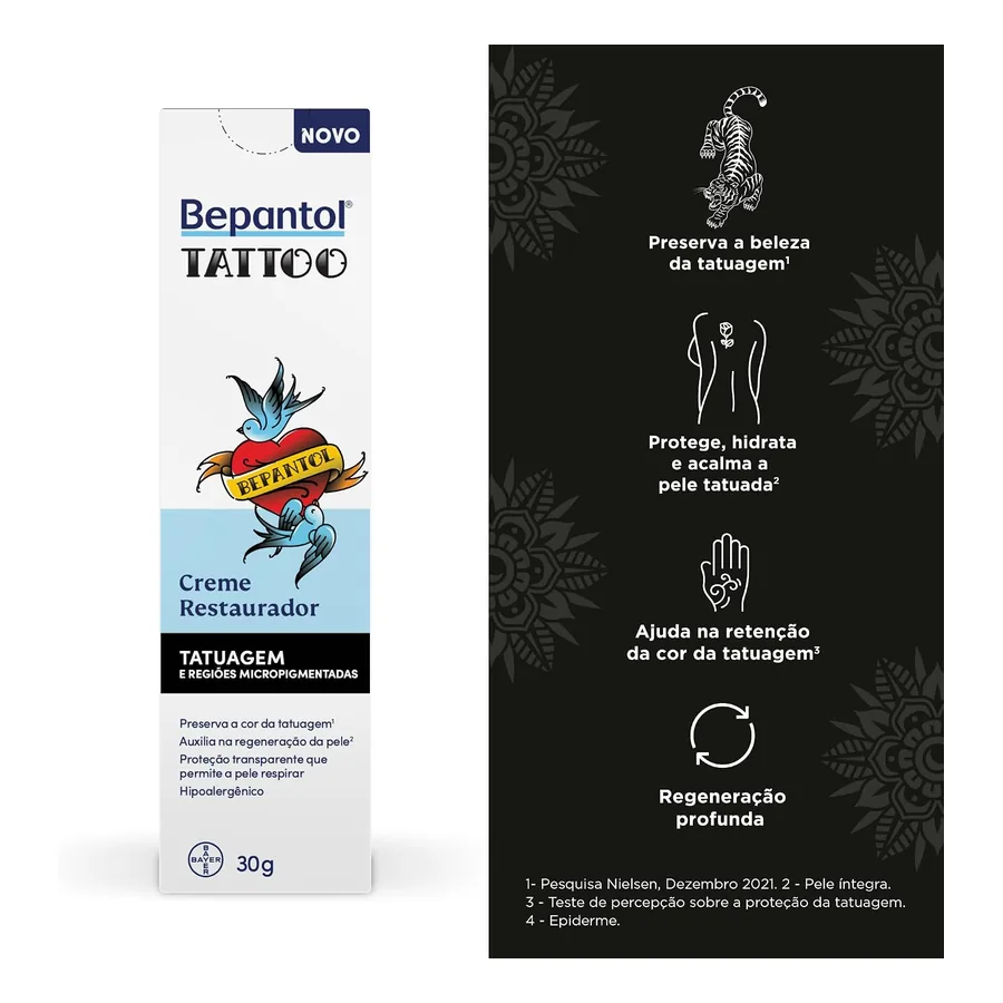 Creme para tatuagem Bepantol Derma Tattoo, imagem 4