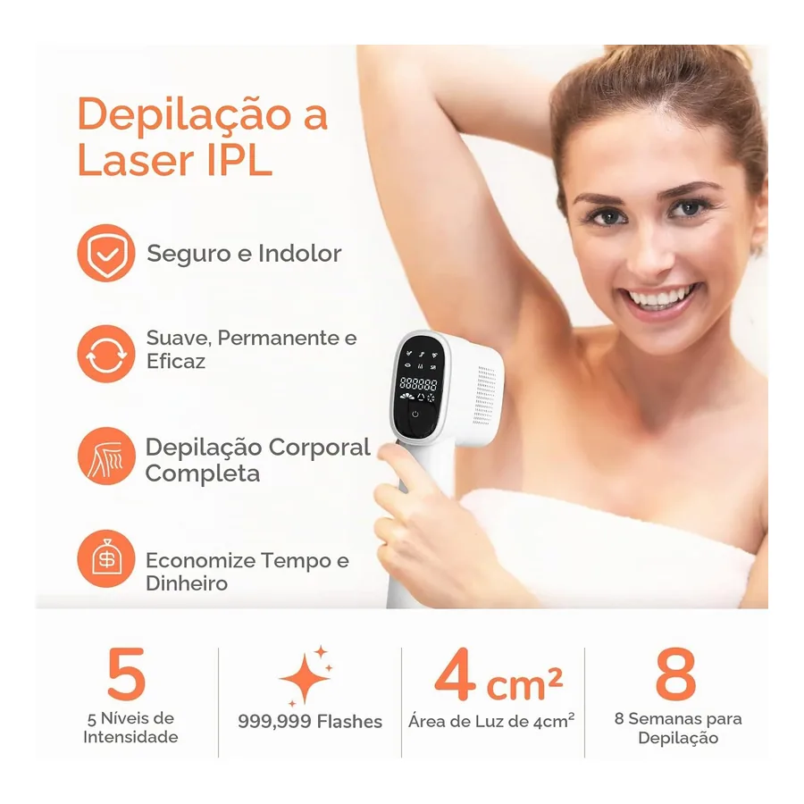 Depilador a Laser Morkos Gold, imagem 3