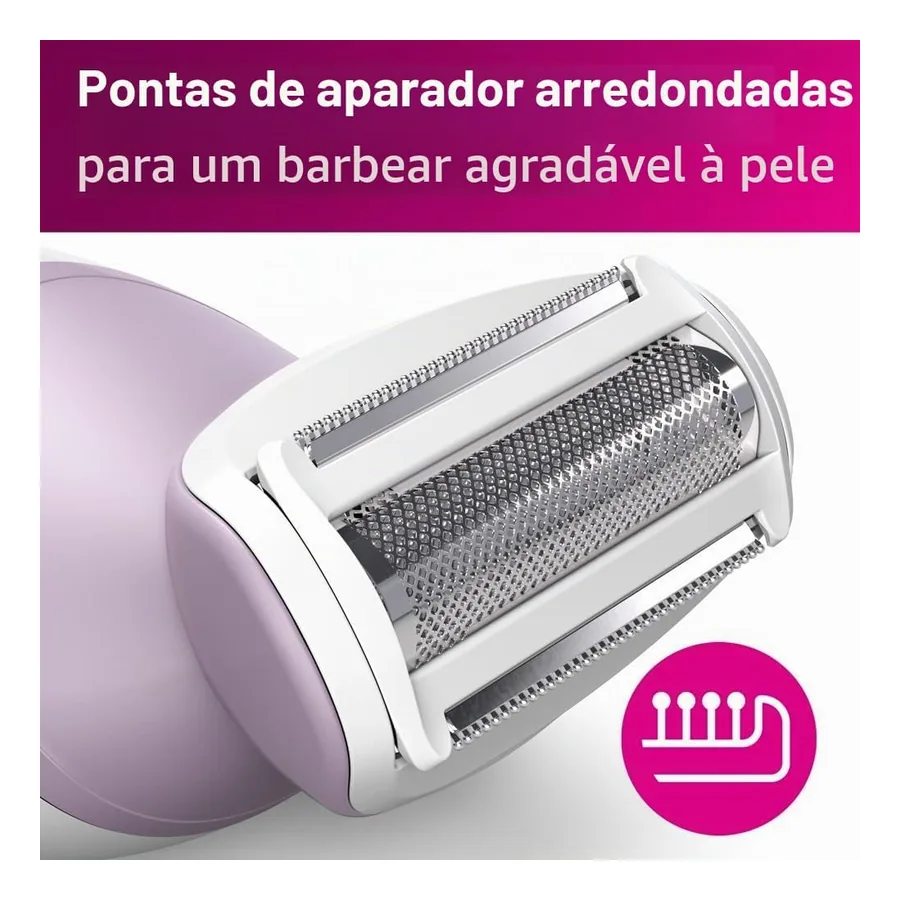 Depilador Elétrico Feminino Philips Lady Shaver 6000, imagem 4