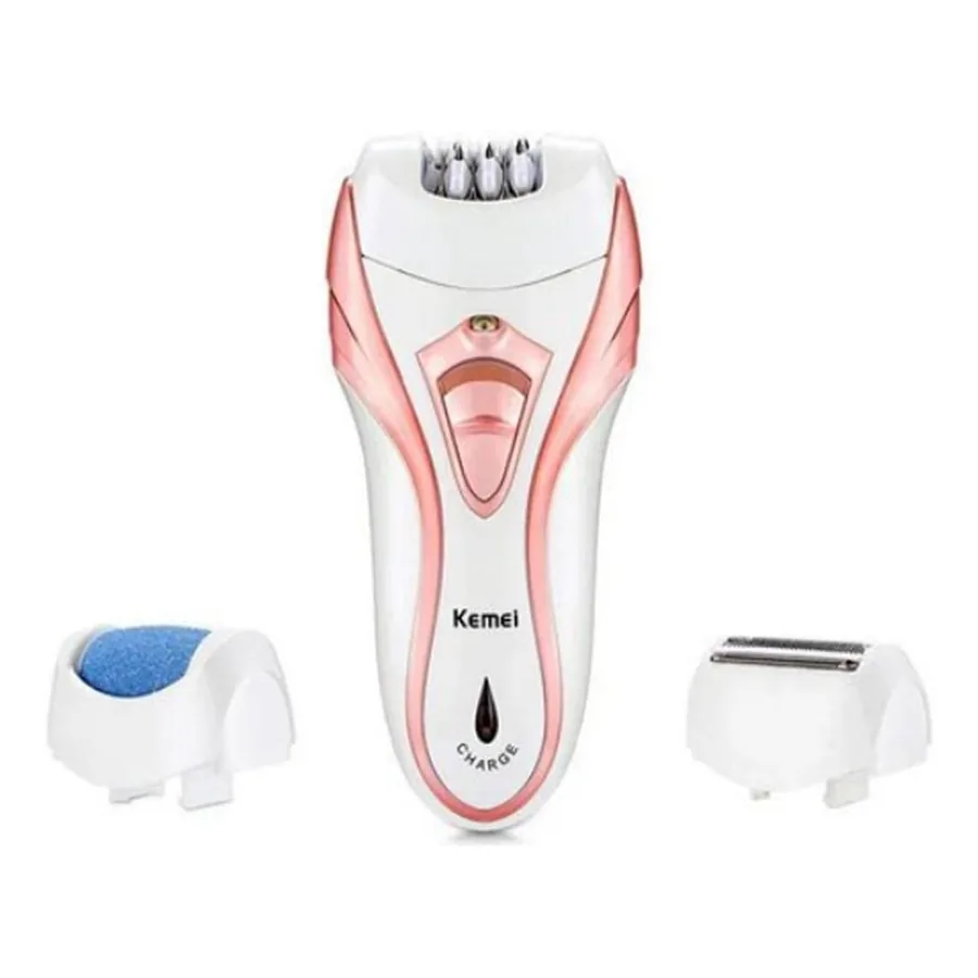 Depilador Elétrico Feminino Kemei Charge KM-3010, imagem 4