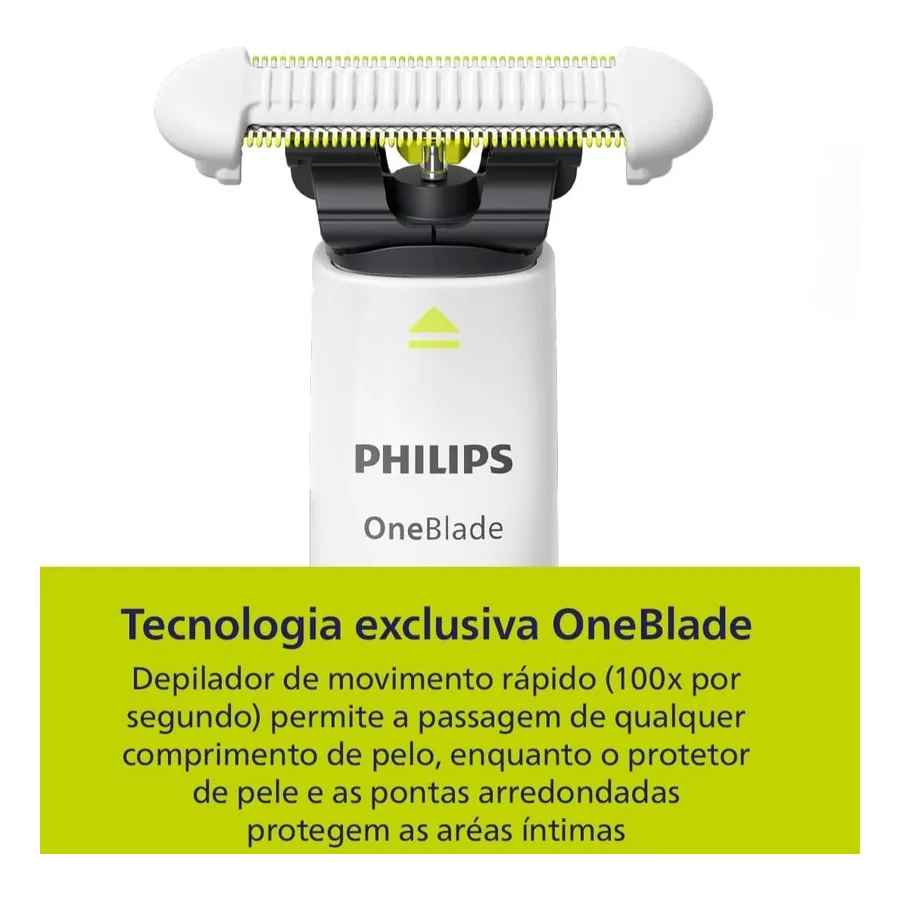 Depilador Elétrico Feminino Philips OneBlade QP1924/10, imagem 4