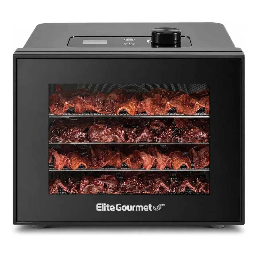 Desidratador Maximatic Elite Gourmet em aço inoxideável
