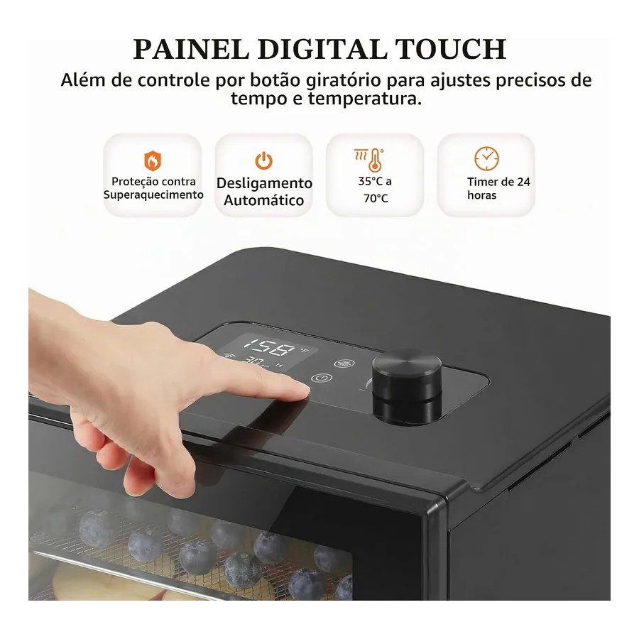 Desidratador de Alimentos Maximatic Elite Gourmet, imagem 4