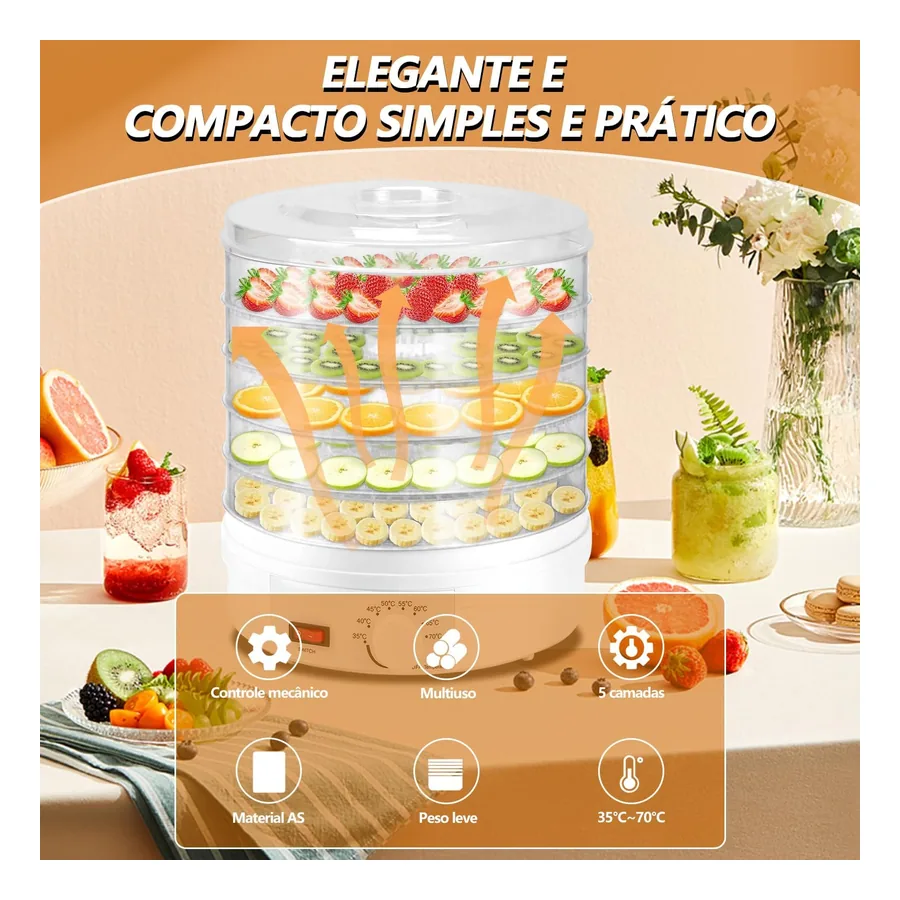Desidratador de Alimentos Nazdan 635412418190, imagem 4