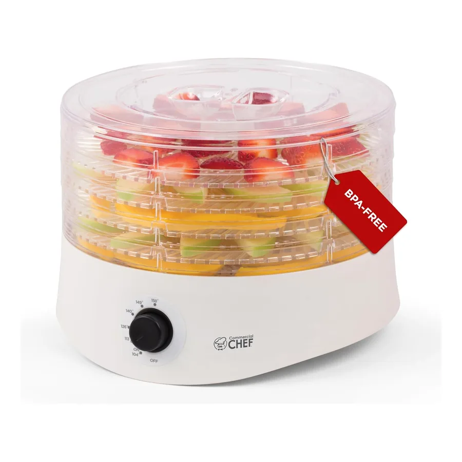 Desidratador Commercial Chef CCD100W6 branco compacto