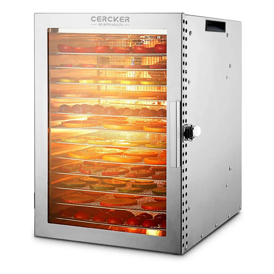 Desidratador Cercker inox 12 bandejas