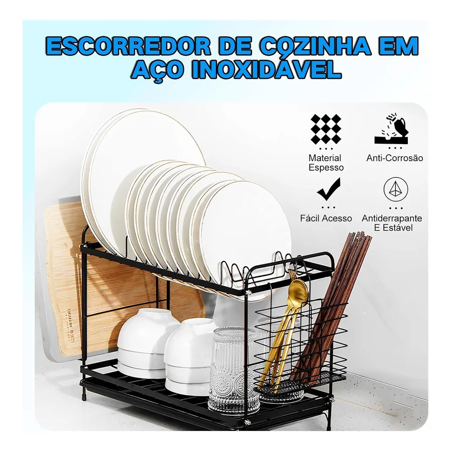 Divisórias ajustáveis do escorredor M8