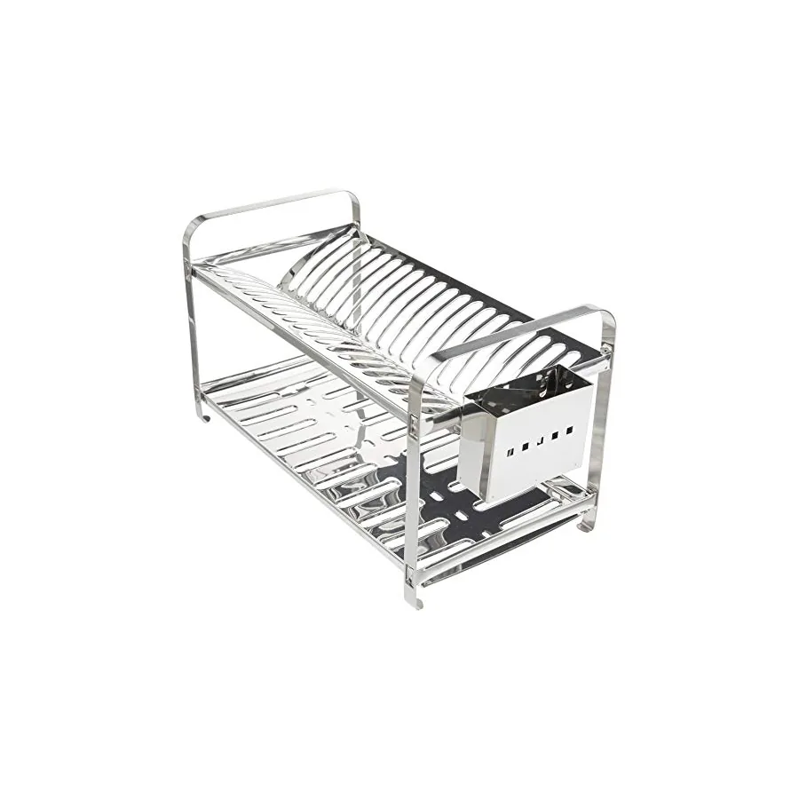 Visão lateral do escorredor Mak Inox
