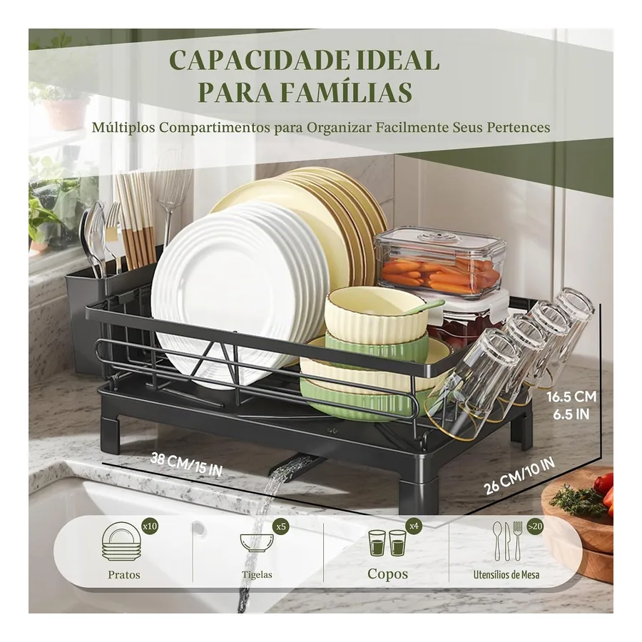 Escorredor de Louça Decolab B0F1DR4PVQ, imagem 4