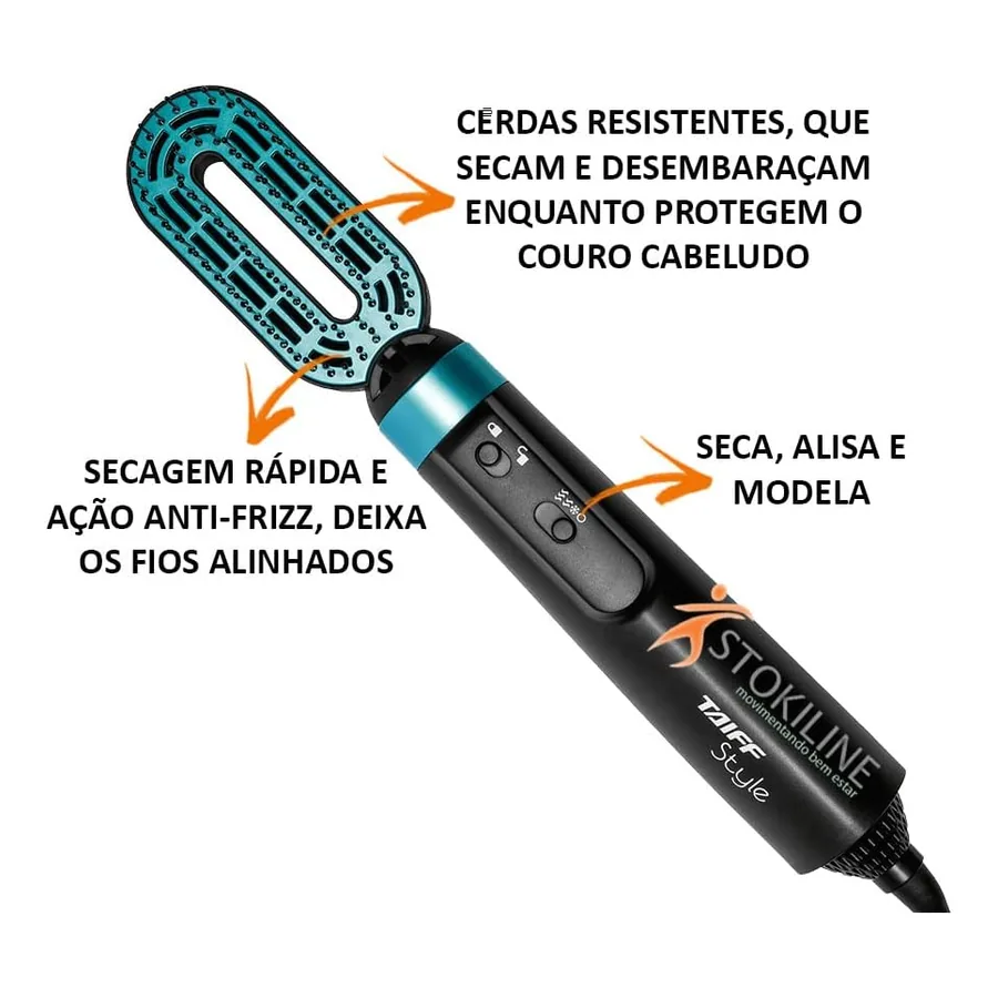 Detalhe das cerdas resistentes