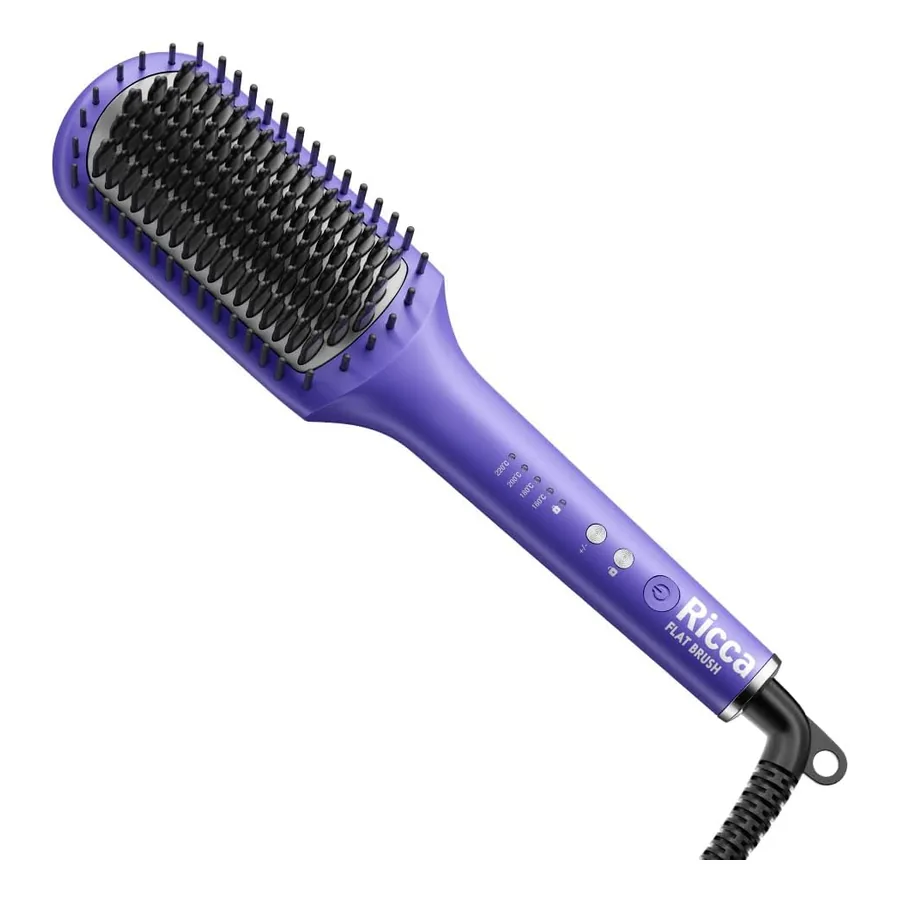 Escova Alisadora Ricca Flat Brush