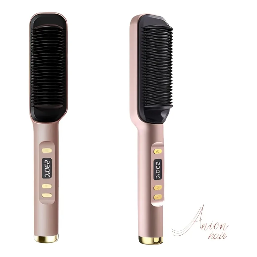 Escova Alisadora Anion Hair Rose Gold, imagem 4