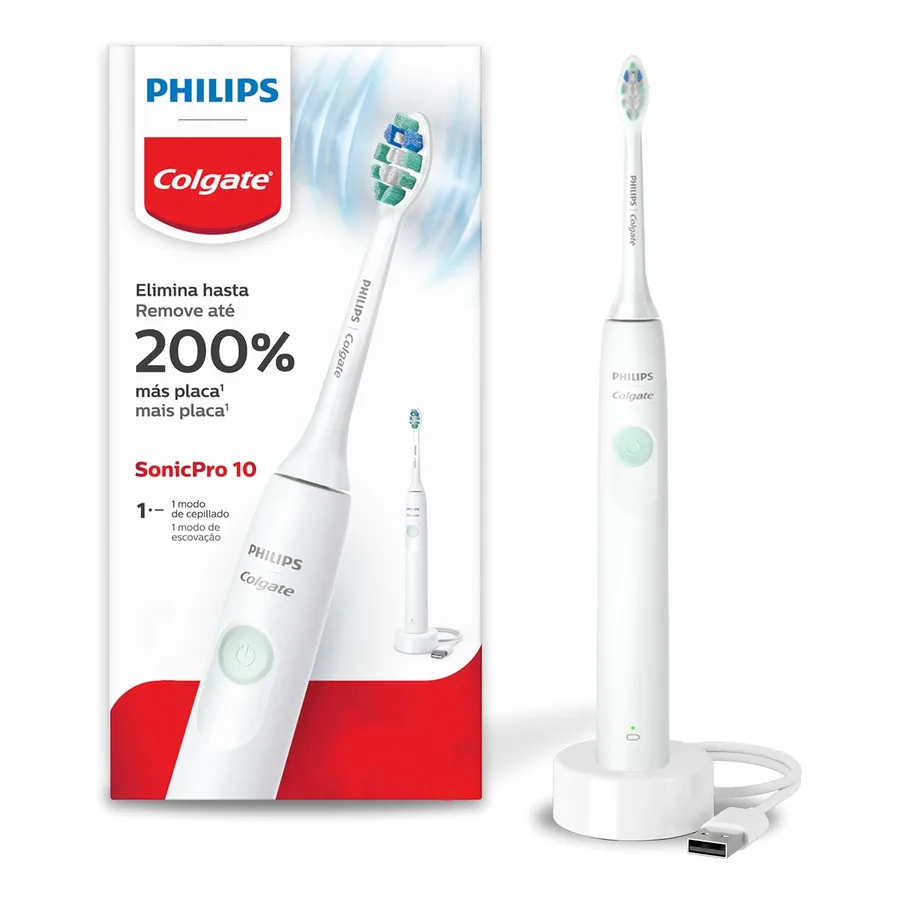 Escova Elétrica Colgate Philips Sonic pro 10