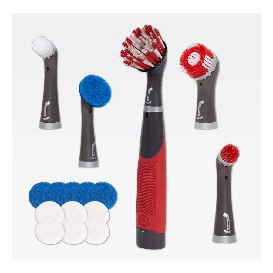 Kit Rubbermaid Reveal Power Scrubber 18 peças
