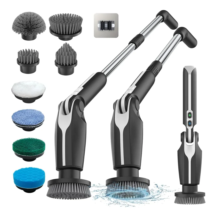 Escova Leebein YMG-820 preto com controle remoto