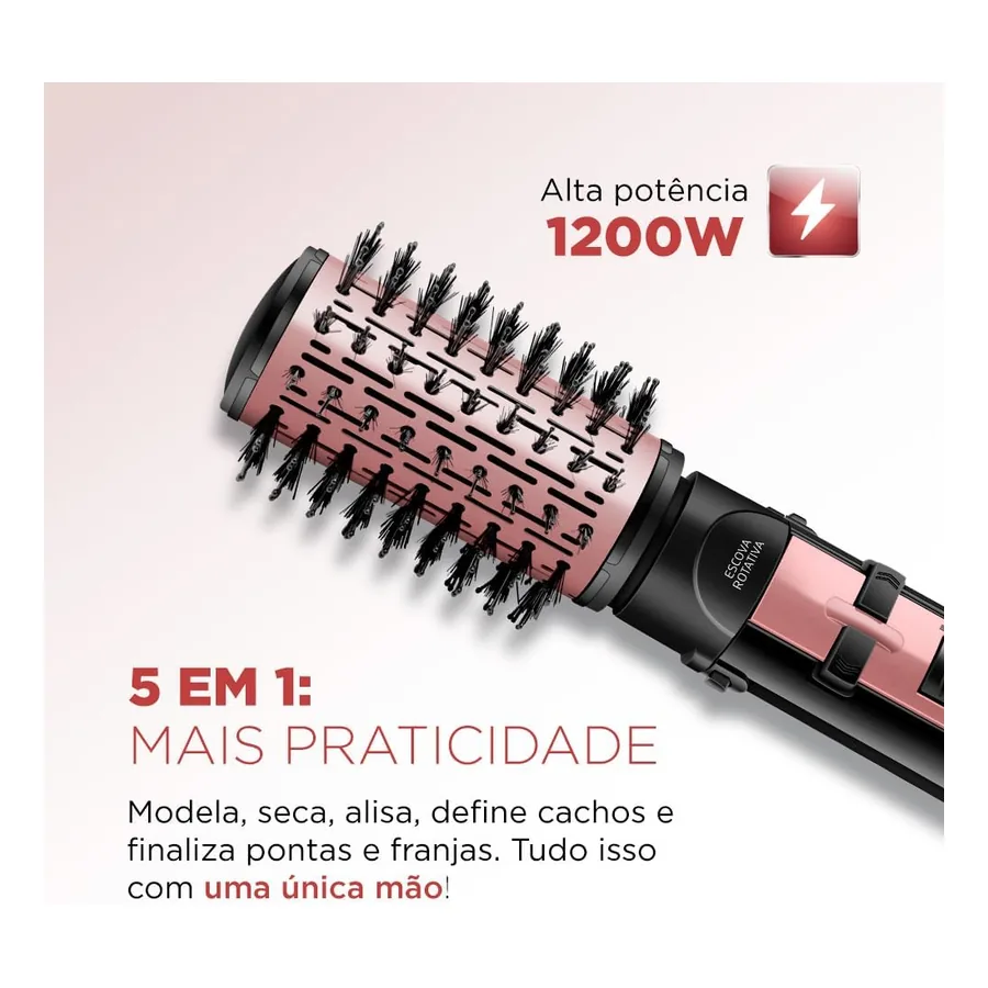 Escova Secadora Mondial Black Rose ER-10, imagem 3