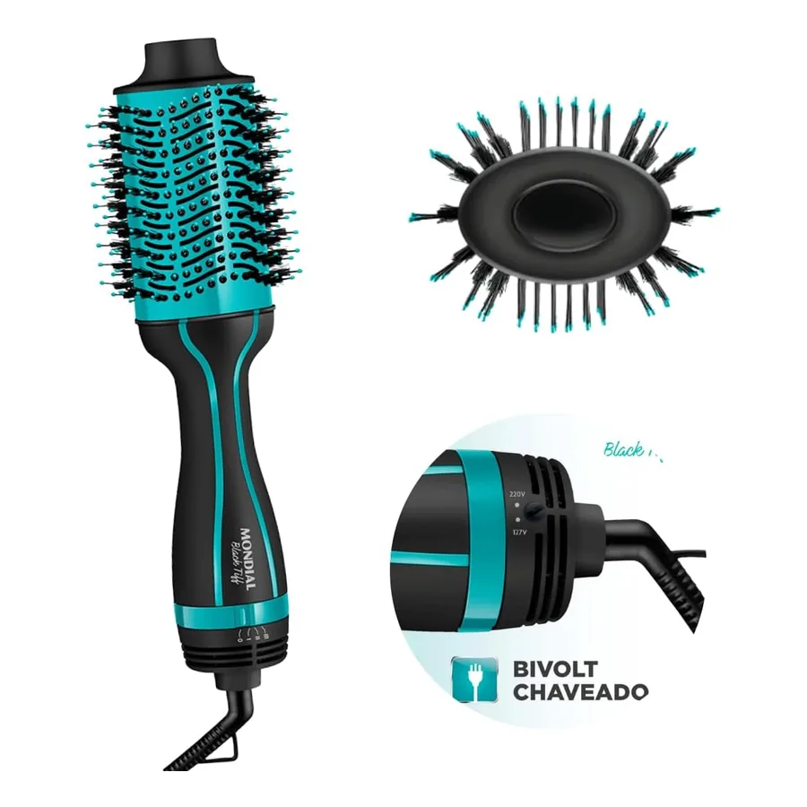 Escova Secadora Mondial Black Tiff Es-16, imagem 3