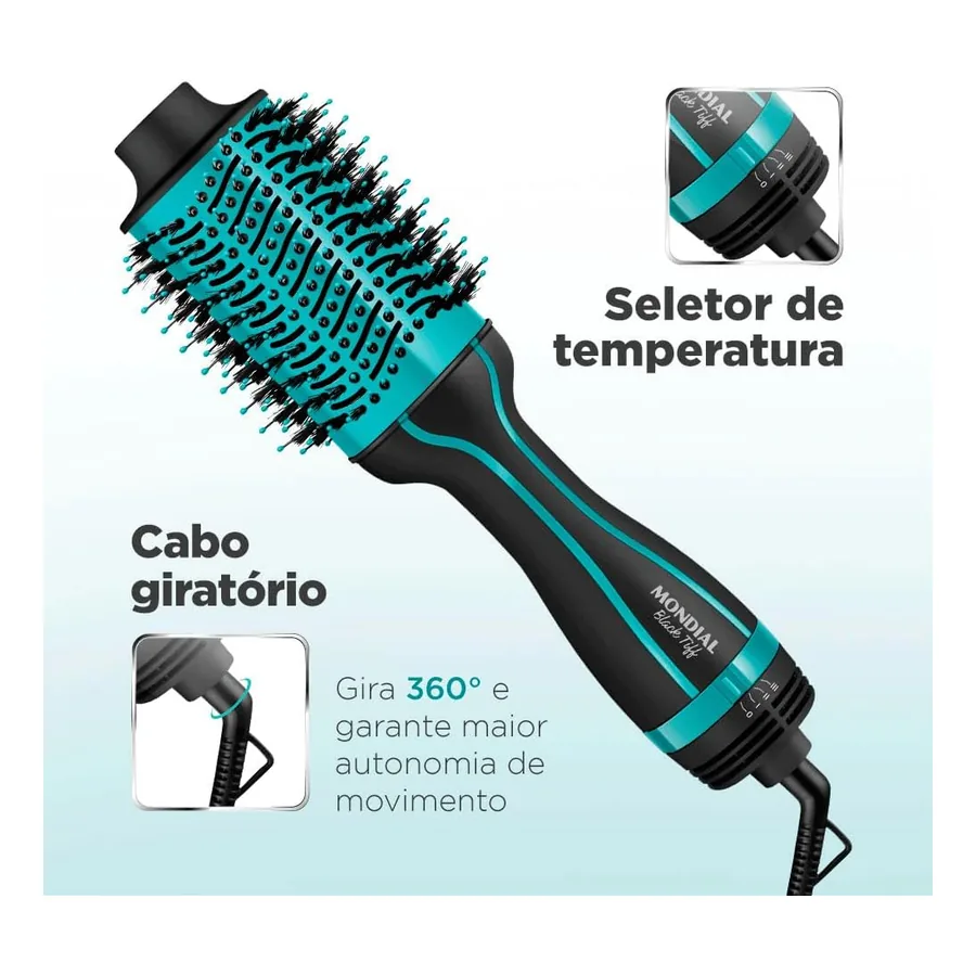 Escova Secadora Mondial Black Tiff Es-16, imagem 4