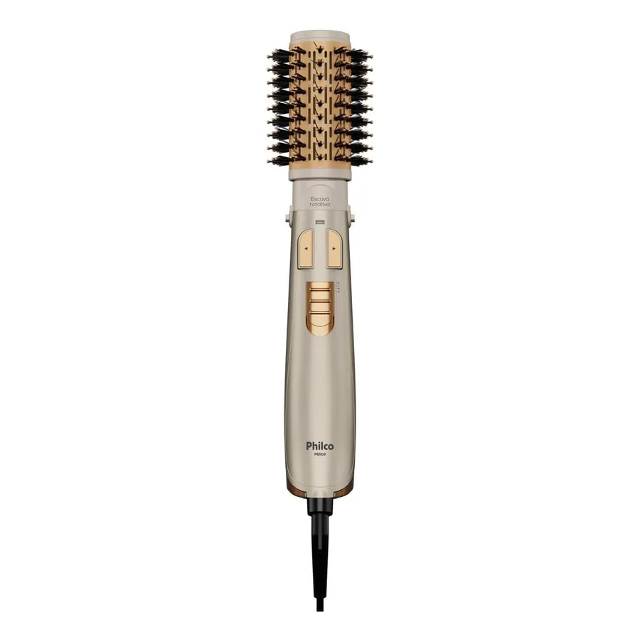 Escova Secadora Philco PER03 cinza e dourado