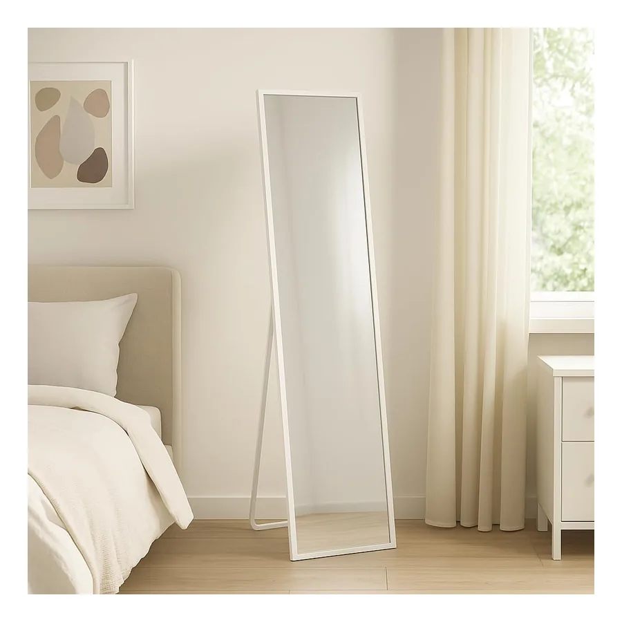 Espelho Outlet dos Quadros 30x120 com moldura em madeira
