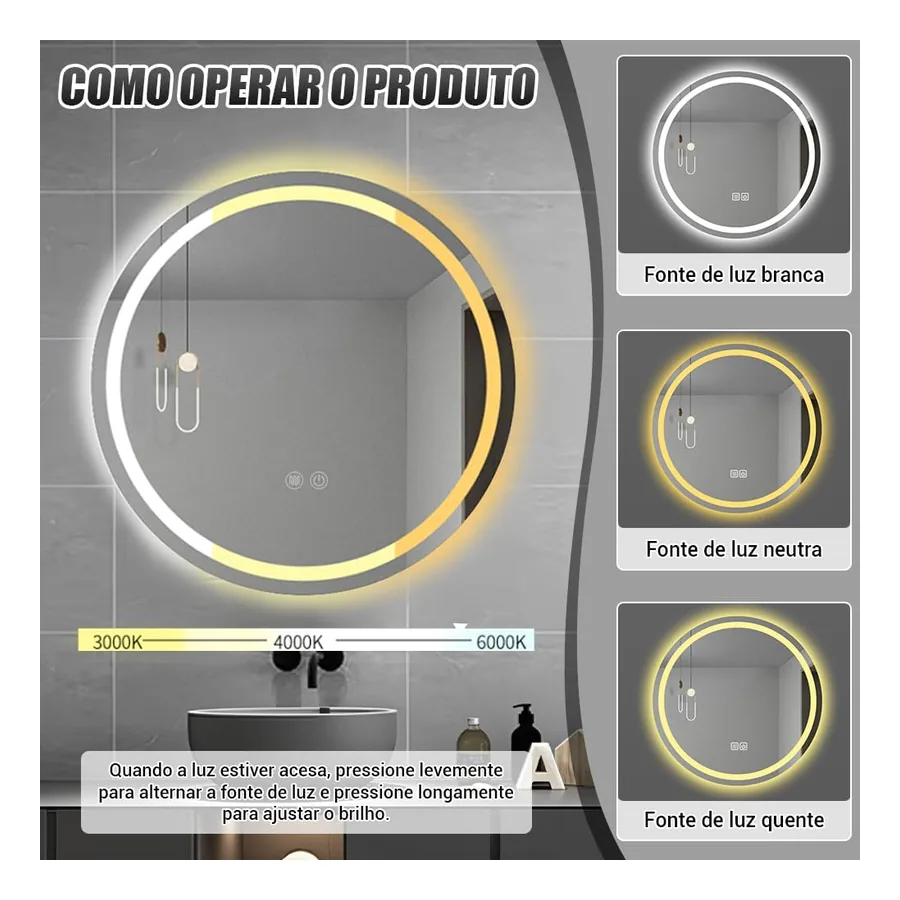 Espelho Aalhar Jateado, imagem 4