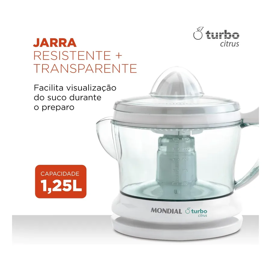 Cone 2 em1 Mondial Turbo Citrus