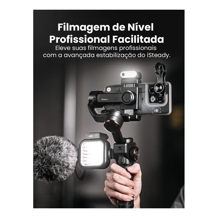 Estabilizador de Celular Ho-hem M6, imagem 4