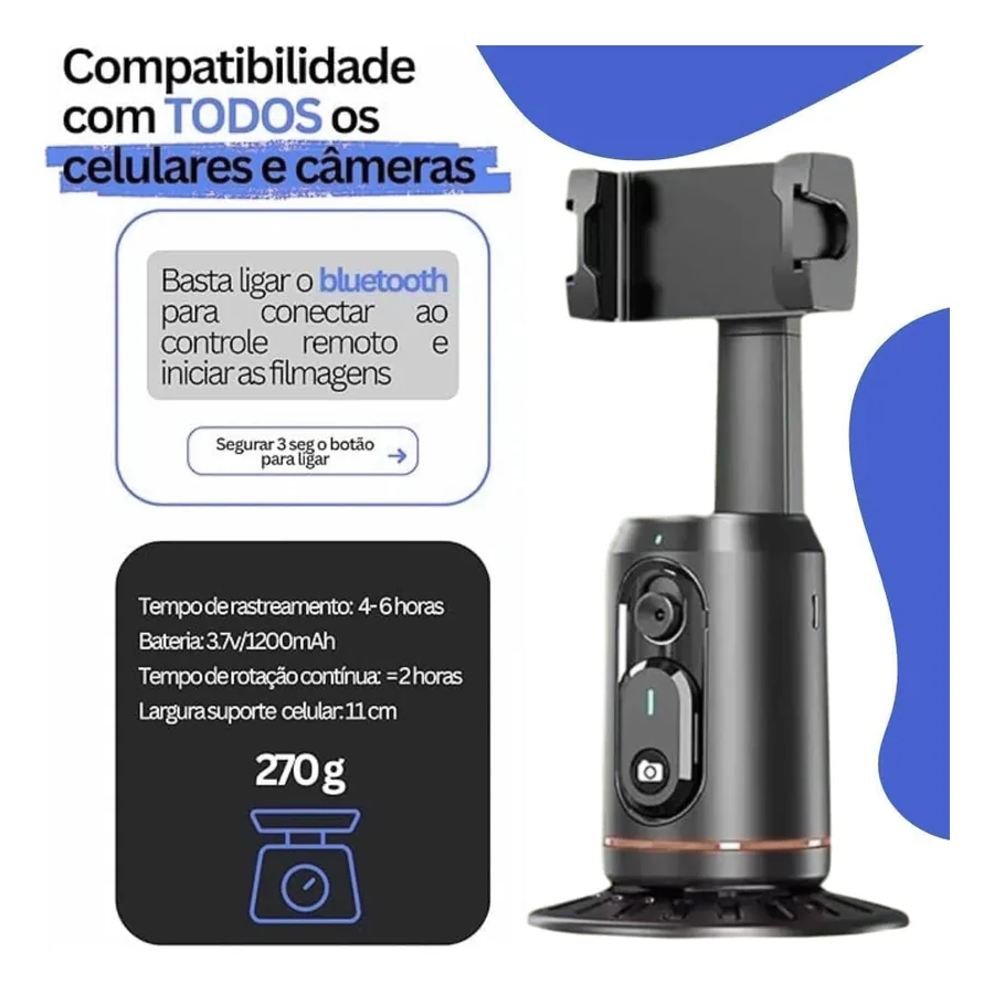 Estabilizador de Celular Pylimaius P02, imagem 4