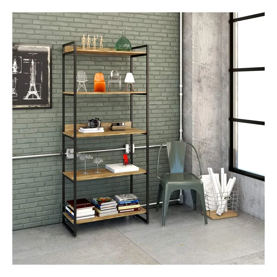 Estante Industrial Compace 5 prateleiras 80x40x187
