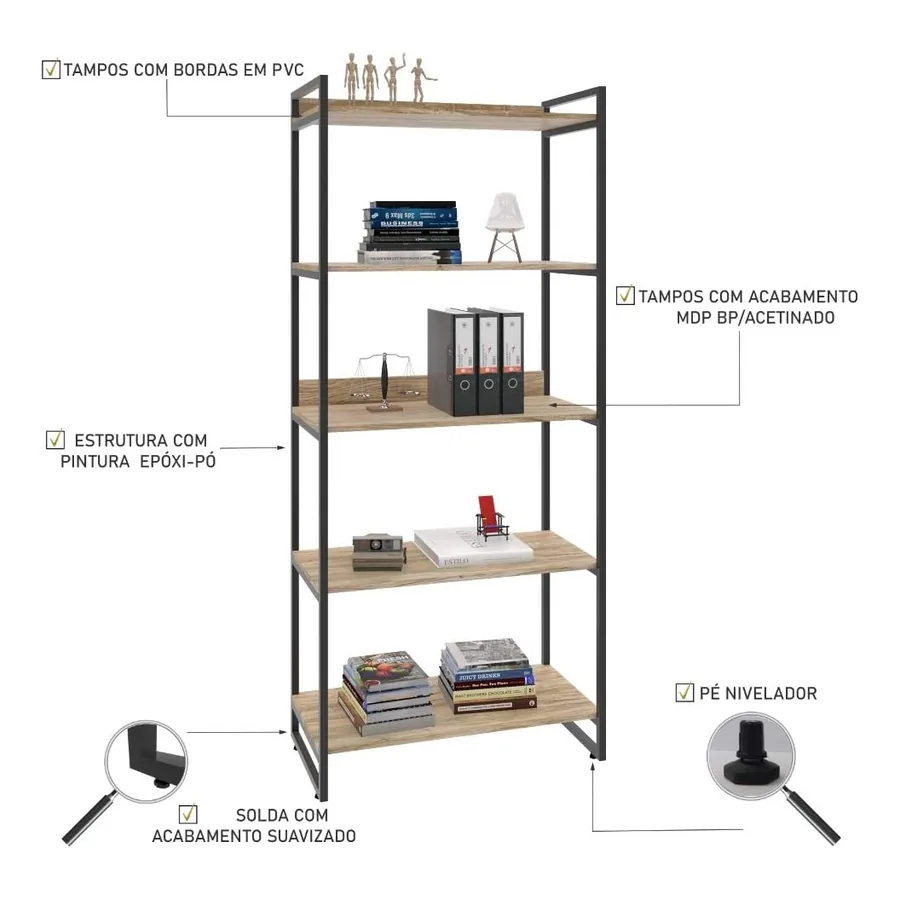 Estante Industrial Compace, imagem 4