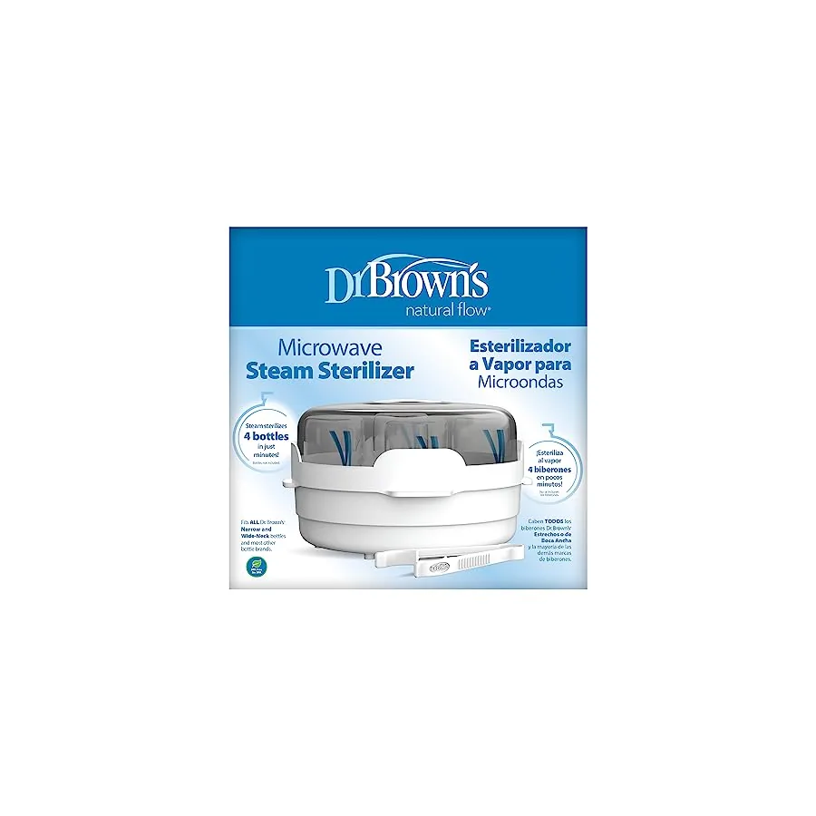 Esterilizador Dr. Brown's com pinça