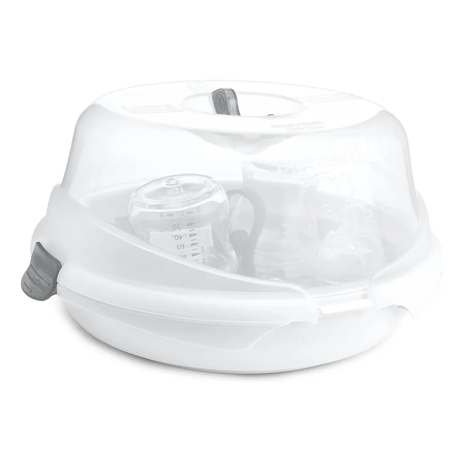 Esterilizador Munchkin Steam Guard branco micro-ondas