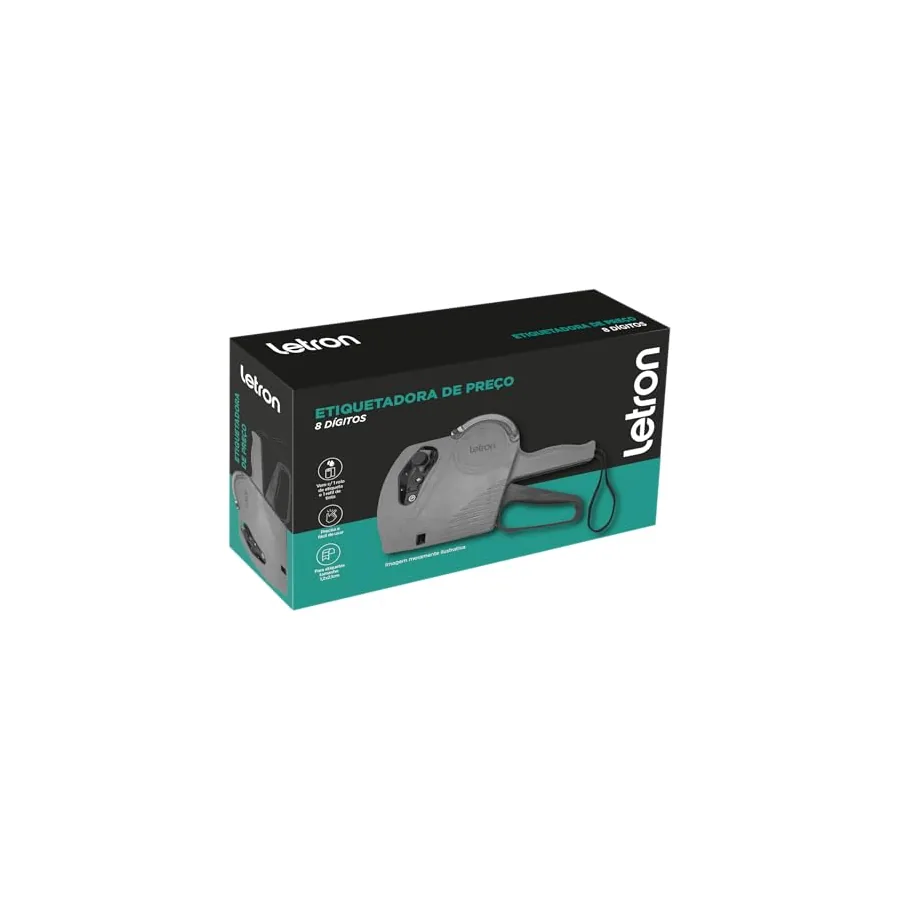 Etiquetadora Letron 10326 com rolo incluso
