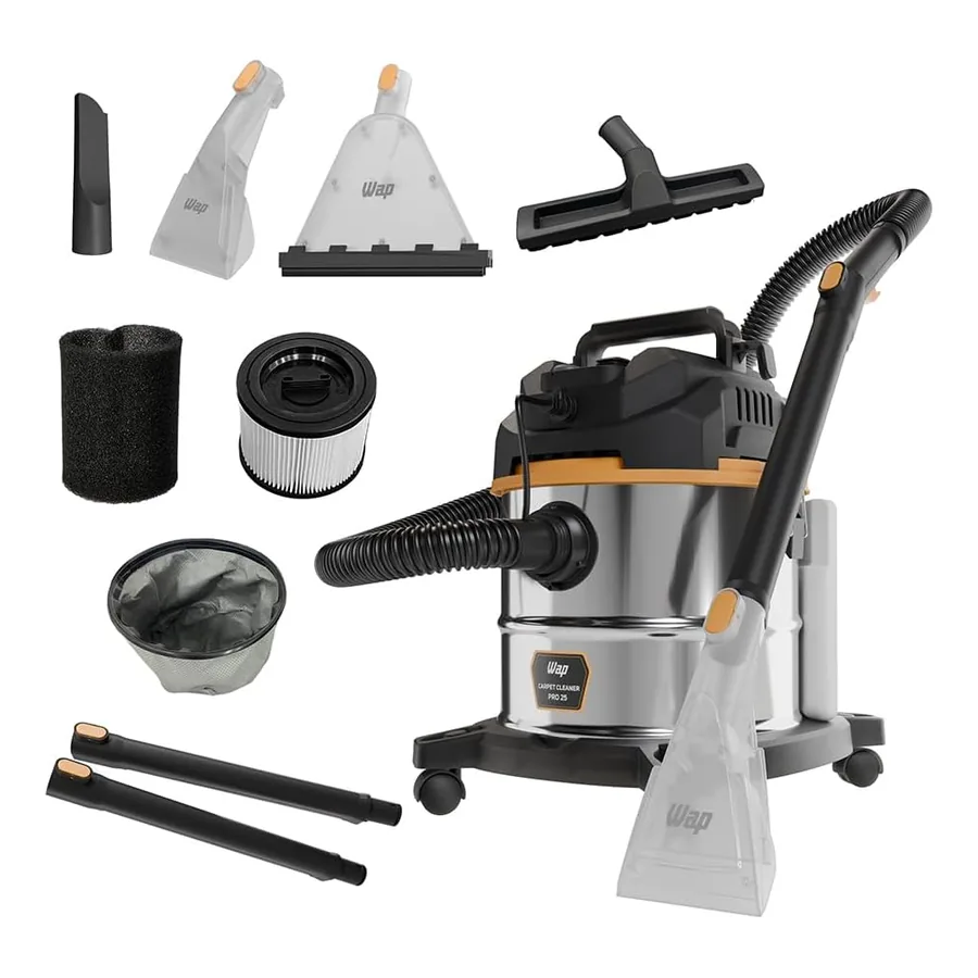 Carpet Cleaner Pro 25 acabamento inox